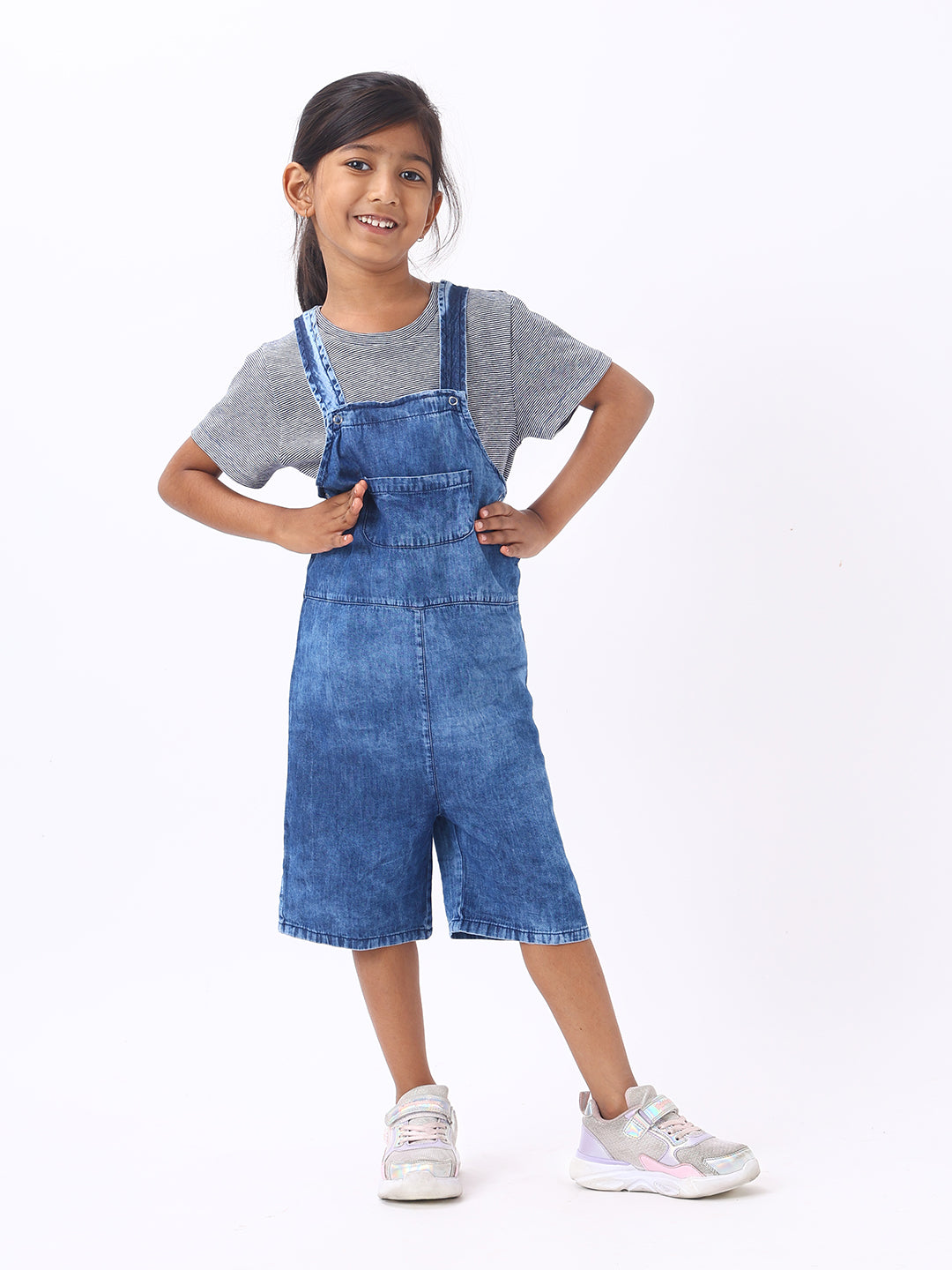 Kids Dungaree + Tee (Unisex)